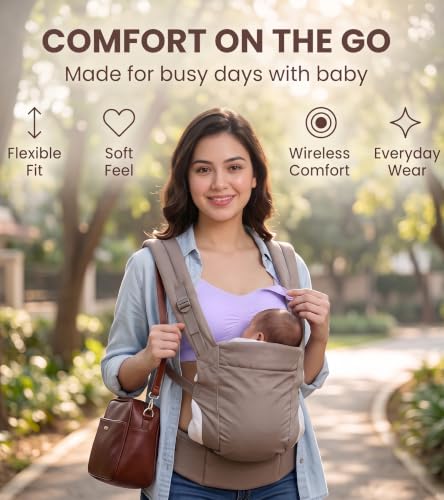 Image of Dimore Nursing Bras for Breastfeeding Seamless Maternity Bra Ultra Comfort Smooth Wireless Pregnancy Sleeping Bralette