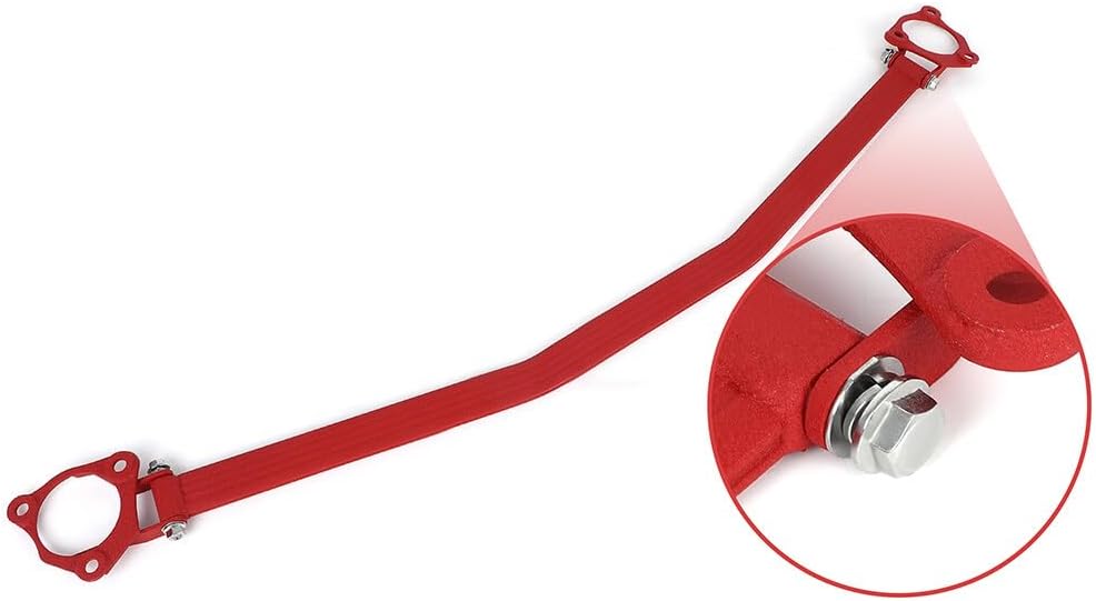 Performance Front Strut Tower Braces fit for Honda Civic 2006-2011 Red