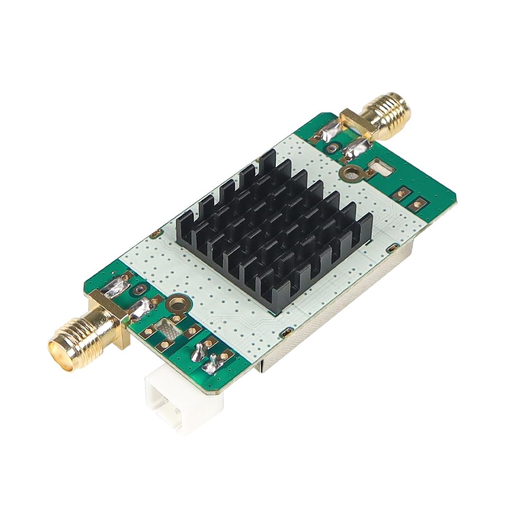 JMT Amplificateur de signal Lora bidirectionnel, 863-870 MHz/902-928 MHz, module amplificateur de signal de puissance WiFi, émetteur et réception pour routeur Lora Ethernet RC Drone (module 863-870