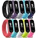 for Xiaomi Mi Band 3/Xiaomi 4 Band Replacement Bands for Xiaomi Mi Band 3/4 Smart Bracelet(Not for Xiao Mi Band 2S)