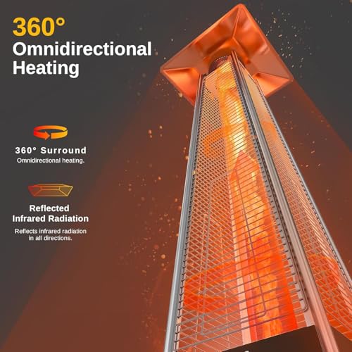 Luxury Outdoor Patio Heater Tower