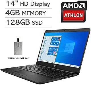 2020 HP Pavilion 14" HD Display Laptop Computer, AMD Athlon Silver 3050U Processor