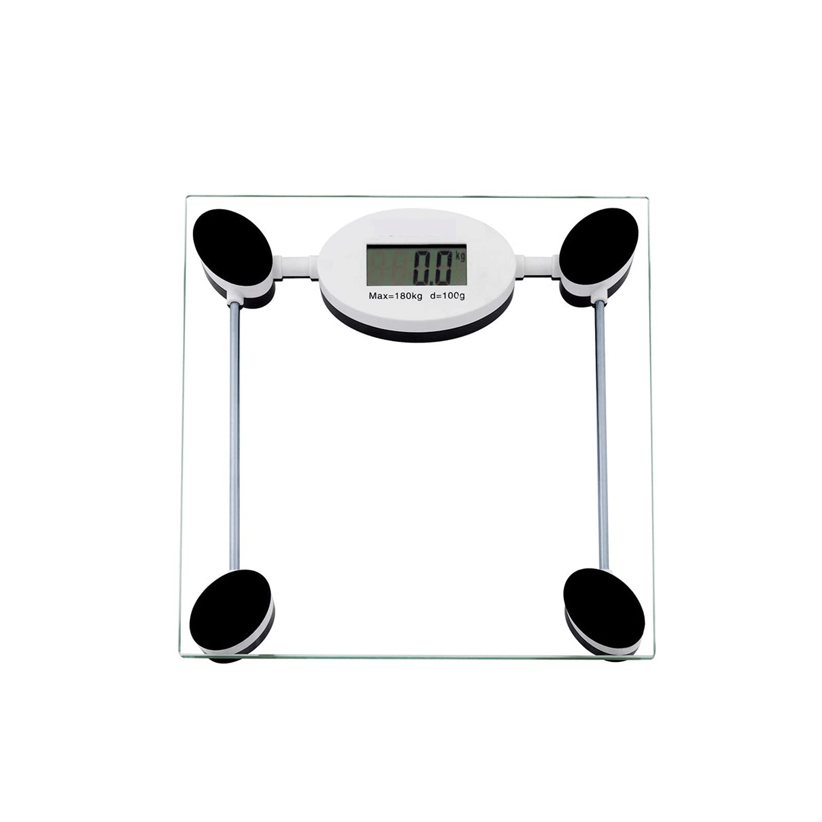 JINGYAN Básculas digitales Escala digital para el peso corporal, baño de precisión que pesa la báscula, tecnología pisotación, alta capacidad, pantalla grande
