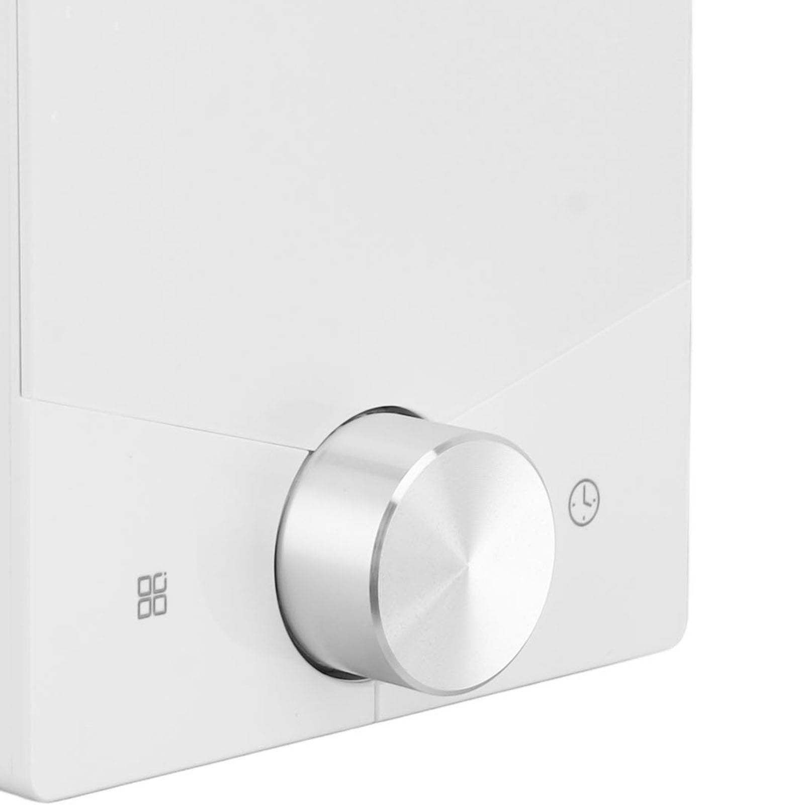 Smart Thermostat WiFi Programmierbares digitales Thermostat mit kontrollfarbe genaue Temperaturregelung für Heizheizungssaunaberadenheizungssysteme AC95 240 V ACDC24V (Weiß)