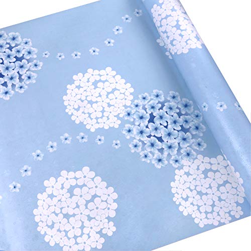 WOW Interiors Blue Floral SELF Adhesive Wallpaper for Living Room Bedroom Office Hall Corridor Peel and Stick Vinyl Wallpaper 200*45Cm-9Sqft (B07TZR69NF) Amazon Price History, Amazon Price Tracker