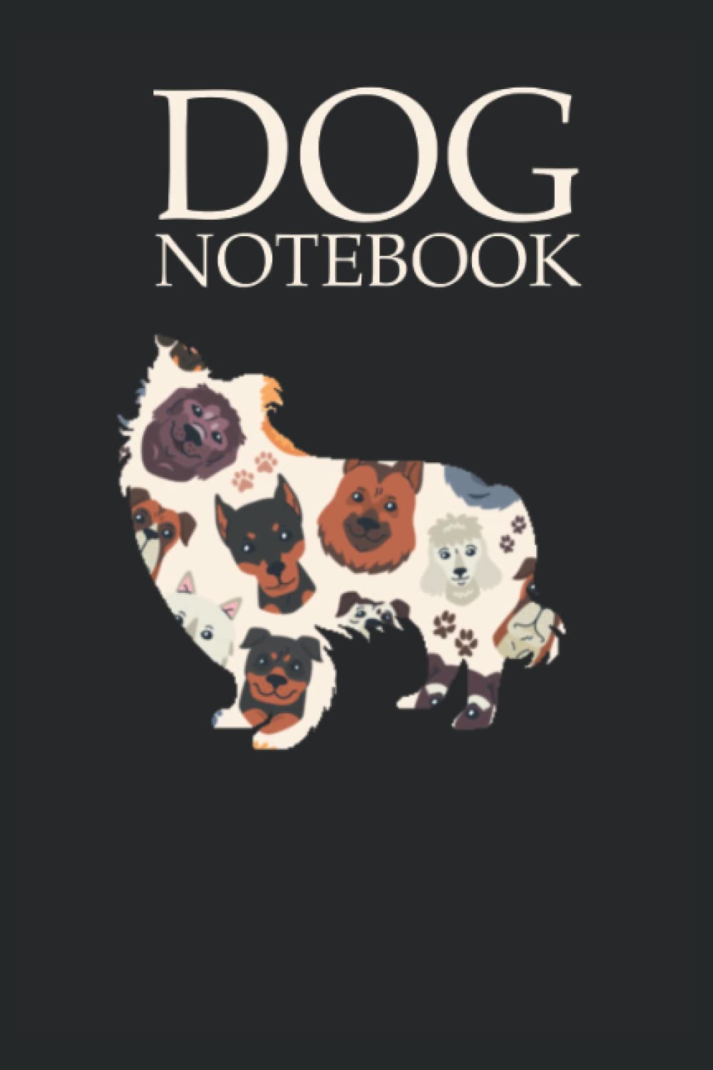 Taccuino per cani: Taccuino 120 pagine, formato 15, 24 x 22, 86 cm (Italian Edition)