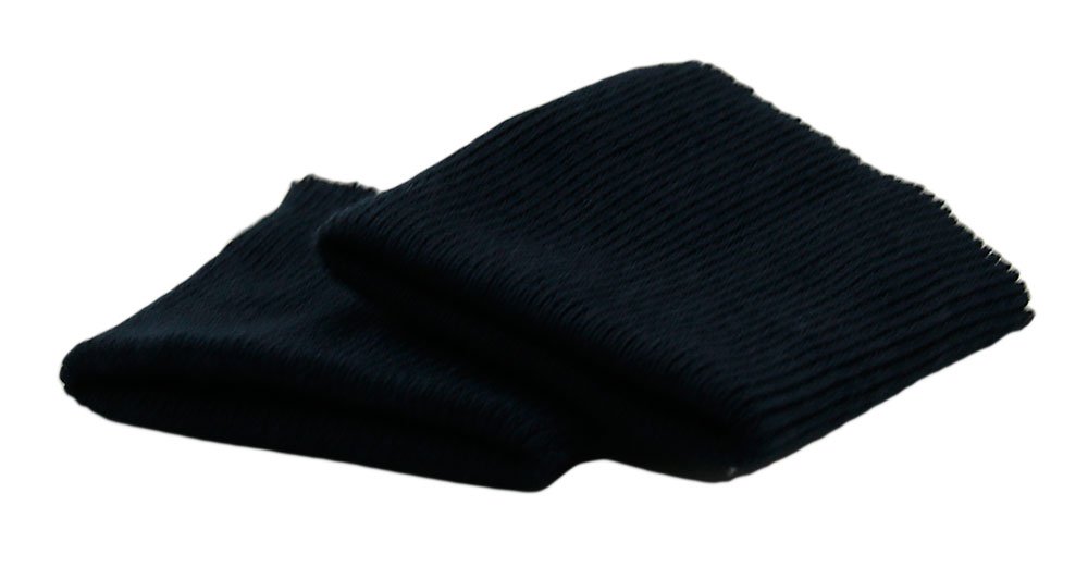 2 Elastic Cuffs for Clothing – Ideal for Sewing and Repairing Garments | Perfect for Sweaters, Trousers and Tracksuits | 7.5 cm Wide. (22. Navy)