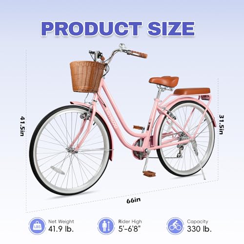 EISYROOD 26 Inch Lightweight Cruiser