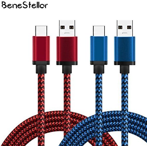 PHONE CABLE 5PACK NYLON Braided Durable Fast3/3/6-fsfdgrftytfgtew355