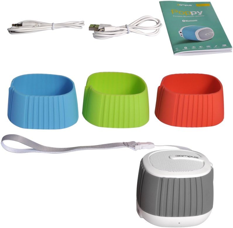 Contents of CAMPUS Poppy Music speaker package