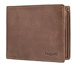 Das zeitlose Design und hochwertige Leder machen die Brieftasche um idealen Begleiter für Freizeit und Business