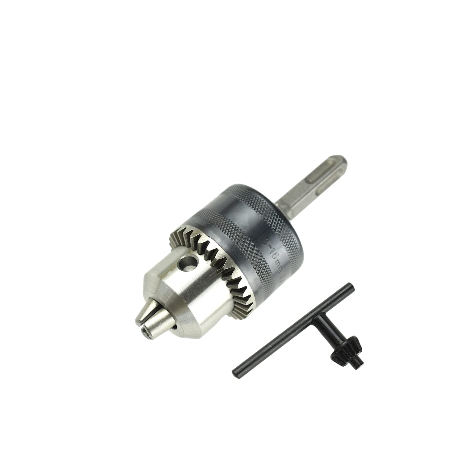 CHANCS Uchwyt wiertarski z gniazdem 1/2 cala kwadratowy adapter żeński SDS młot elektryczny adapter do wiertarki udarowej (3,0 mm-16 mm)