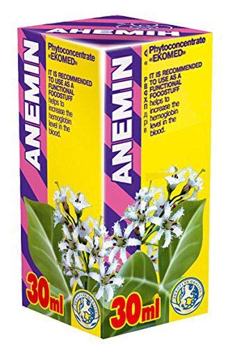 ANEMIN 30ml Phyto Concentré Extraits naturels de plantes - Hémoglobine - Clarence en fer - Carence en vitamine B12 en acide folique - Anémie