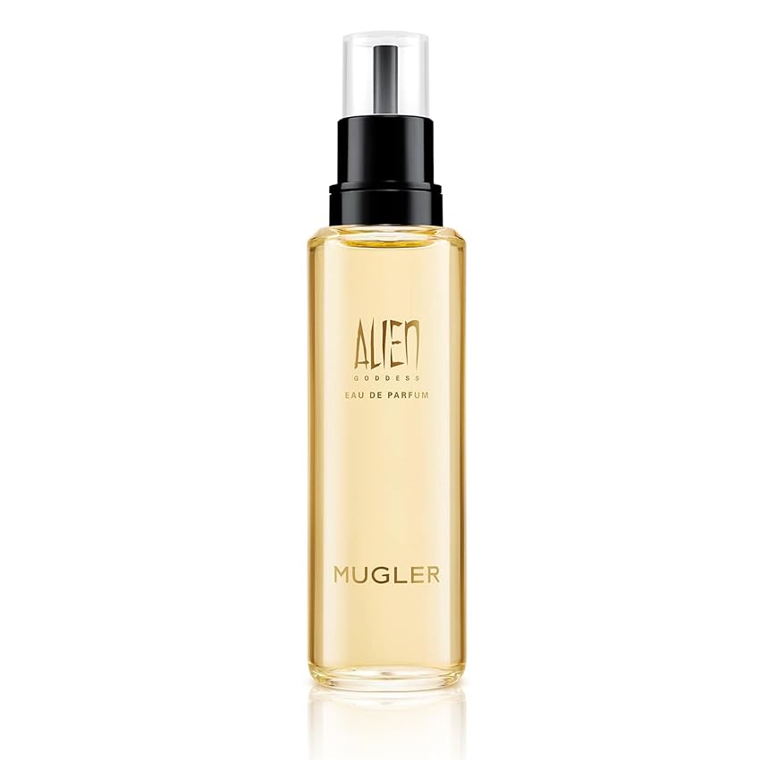 MUGLER Alien Goddess, Eau de Parfum, Profumo Donna, Profumo Floreale, Legnoso e Ambrato, Fragranza Magnifica e Mistica, Simbolo di Amore, Femminilità e Seduzione 100 ml, Ricaricabile