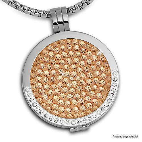 Adamello Coin in acciaio inox-gioielli Coin con