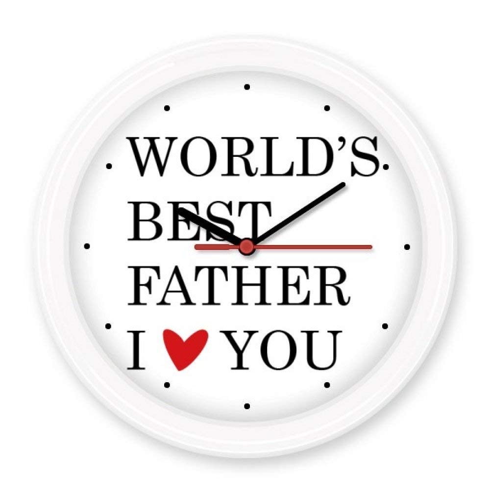 Horloge silencieuse non-tic-tac papa mecanisme quartz pour chambre et bureau