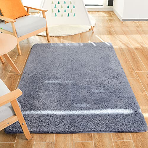 QUANHAO Alfombra Salon Grandes Shaggy - Alfombras Dormitorio Modernas Pelo Largo Lavables - para Comedor, Dormitorio, Pasillo...