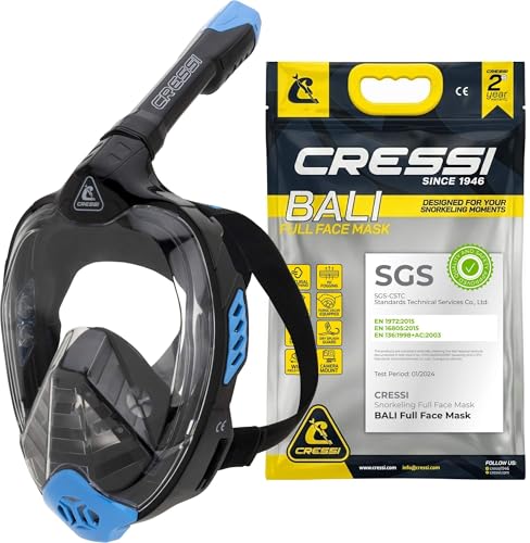 Sistema di respirazione avanzato: Respirate senza interruzioni con la nostra maschera snorkeling integrale per tutti, progettata con un innovativo sistema che riduce al minimo l'accumulo di CO2 per un'avventura subacquea più sicura e piacevole.