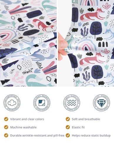 Image of Scrub Caps for Men and Women with Buttons, Classic Surgical Caps | Double-Sided Printed, Adjustable,Long Hours, Sweatbands, Fabric Help Reduce Static Buildup