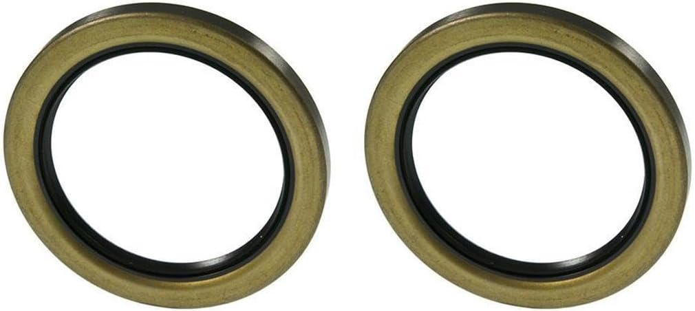 2X Front Wheel Seal Inner Automotive Replacement Wheel Seals for Land Cruiser 2004 2005 2006 2007 1998 1999 2000 2001 2002 2003 for LX470 2004 2005 2006 2007 1998 1999 2000 2001 2002 2003