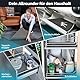 TRIBURG Universal Antirutschmatte 120x180 cm Zuschneidbar und Abwaschbar - Kofferraummatte | Teppich Antirutschunterlage | Schubladen Matte | Kofferraum Schutzmatte | Antirutschmatte für Teppich