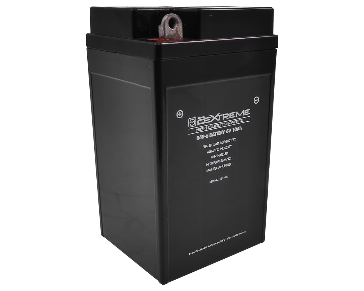Batteria moto AGM 2EXTREME B49-6 6V 10Ah compatibile con Vespa GS 160 SS180
