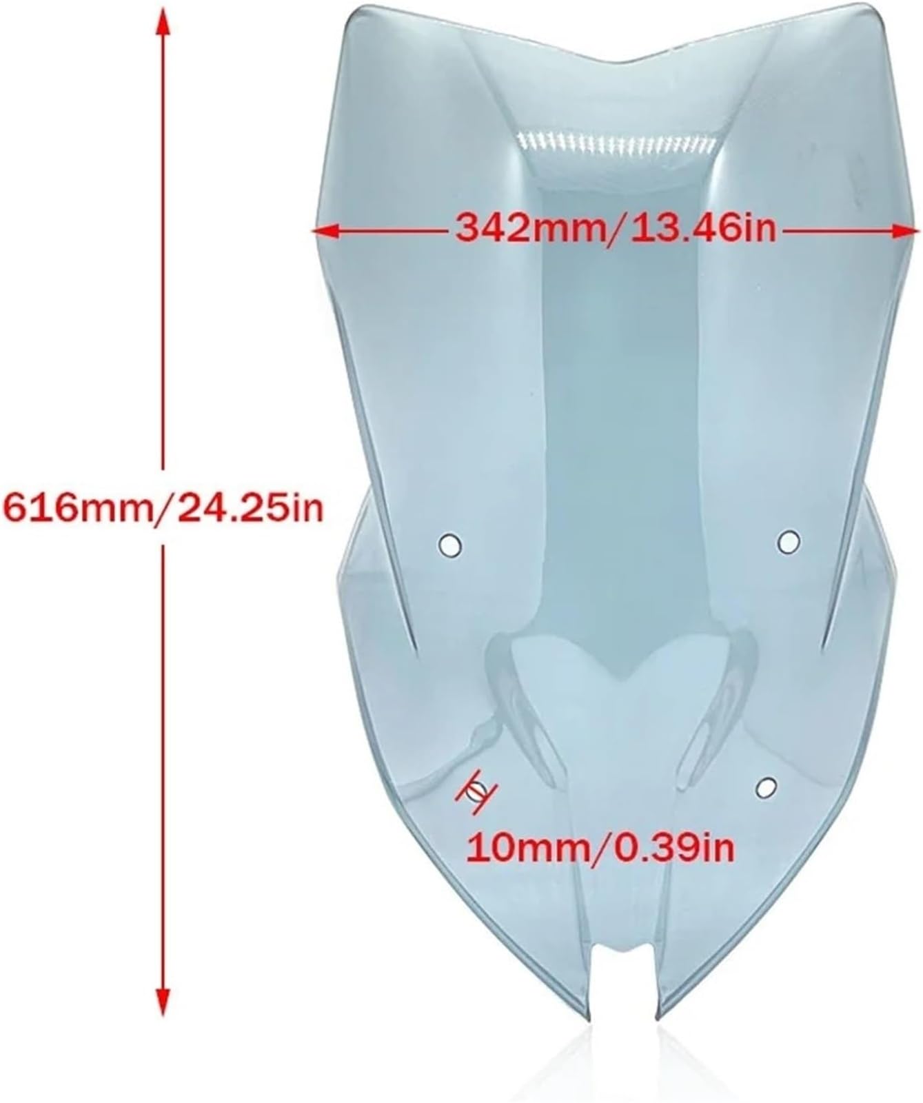 Parabrisas De Moto Parabrisas para Motocicleta para BMW F900XR F 900XR F900 XR 2020 2021, Deflector, Protector De Pantalla, Visera con Tornillos Carenado(Claro)