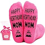 HAPPYPOP Birthday Gifts for Mom - Mom Birthday Gifts from Daughter Son, Socks for Her Mother