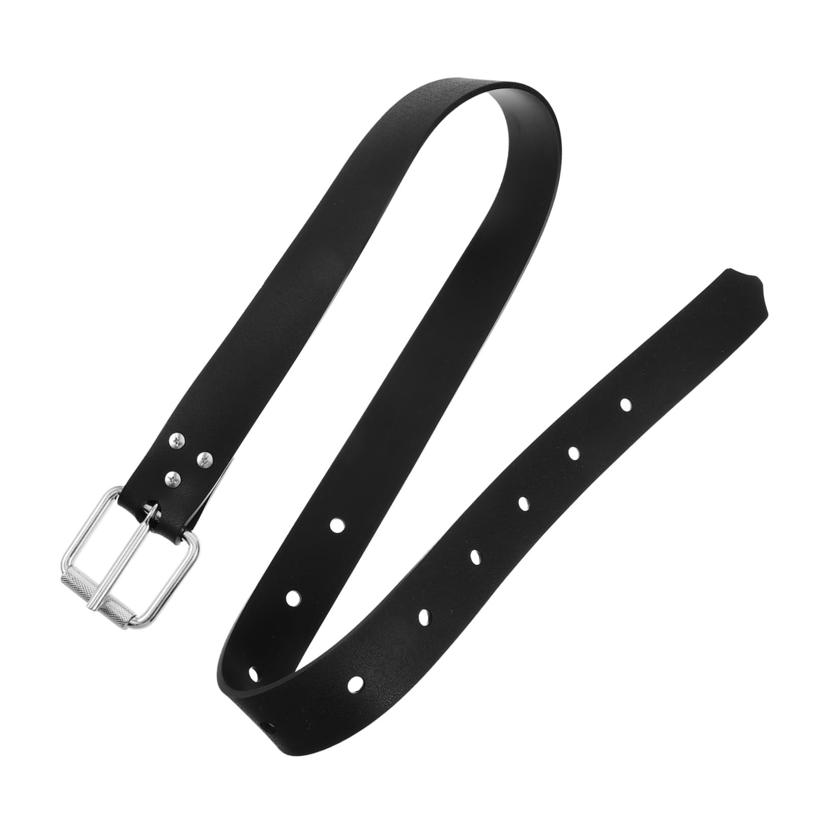 YARNOW Cinturón de Lastre de Buceo Negro con Hebilla de Acero Inoxidable para Exploraciones en Alta Mar, Correa de Silicona Cómoda Que Mantiene la Carga en Su Lugar