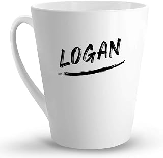 Makoroni - Logan Name - 12 Oz. Ceramic LATTE MUG Coffee Drinking Cup, Desy89