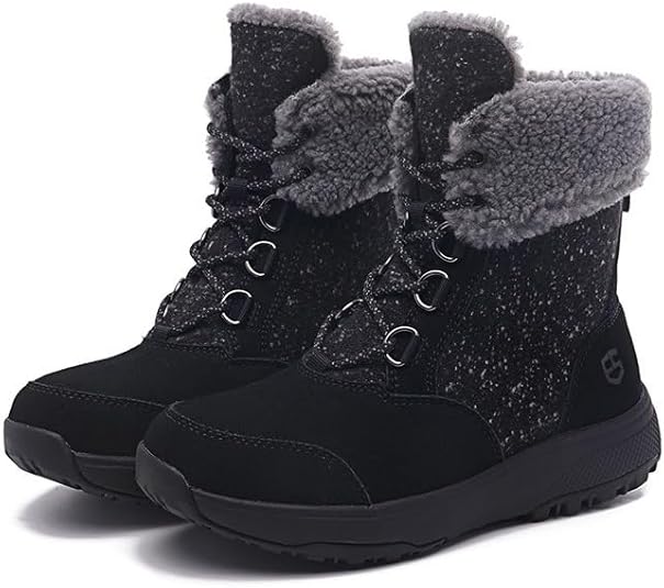 SPORTSTL Women's Waterproof Warm Winter Snow Boots with