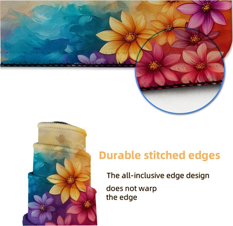 Tapis de souris antidérapant lavable pour protéger la table des taches