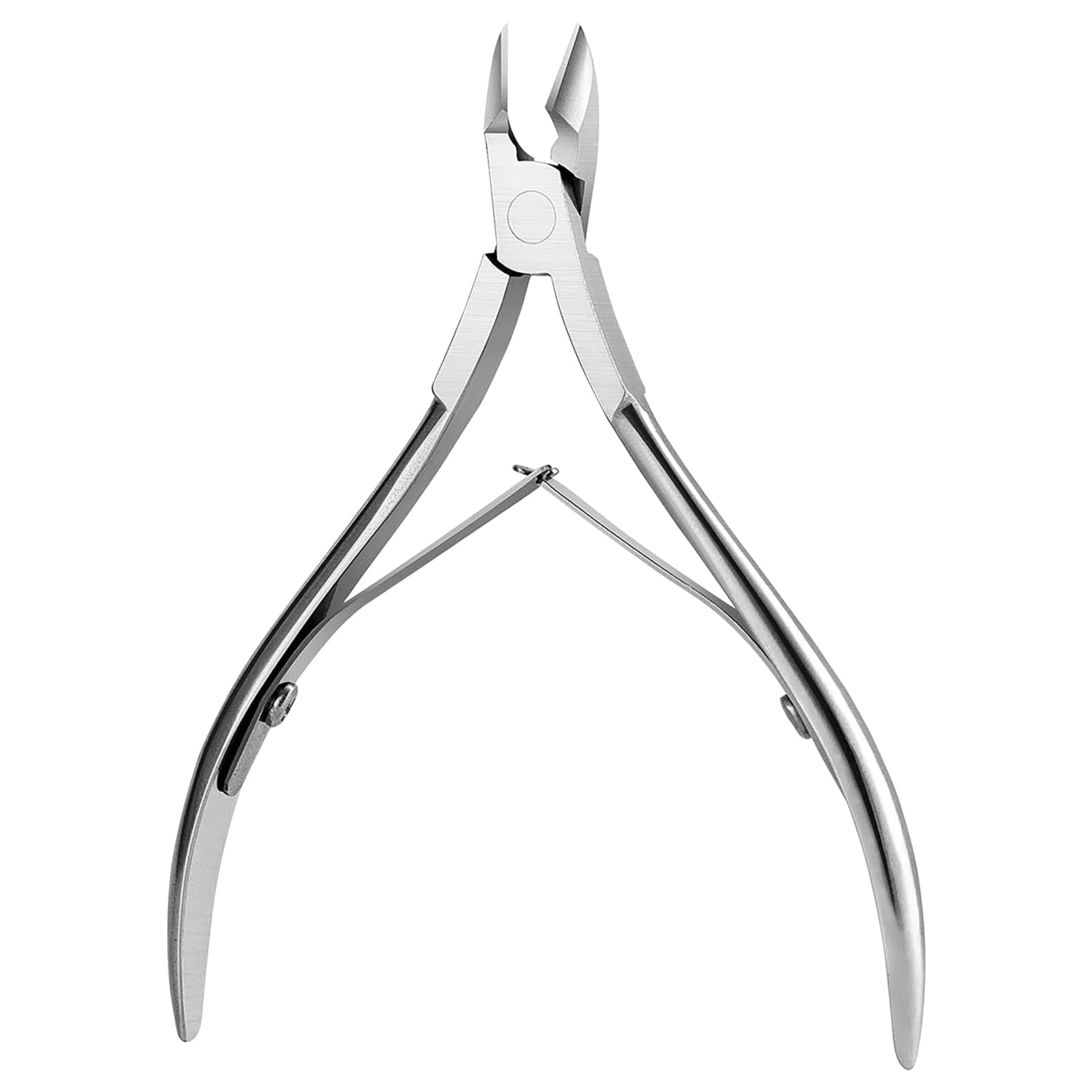 WOLMIK Cuticle Cutter, Stainless Steel Professional Cuticle Nipper for Manicure and Pedicure, Cuticle Remover Tool for Dead Skin, Hangnails and Nail Care