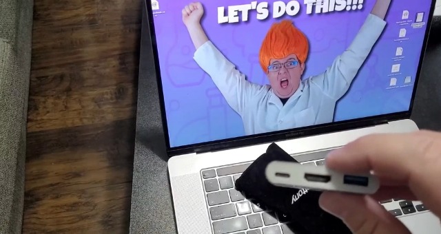 USB C Multiport AV Adapter with 4K HDTV Output USB 3.0 Port