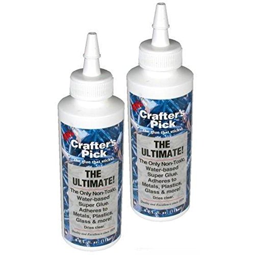 Scrapbook Glue Craft Plastic Ceramic Clear Adhesive 8oz