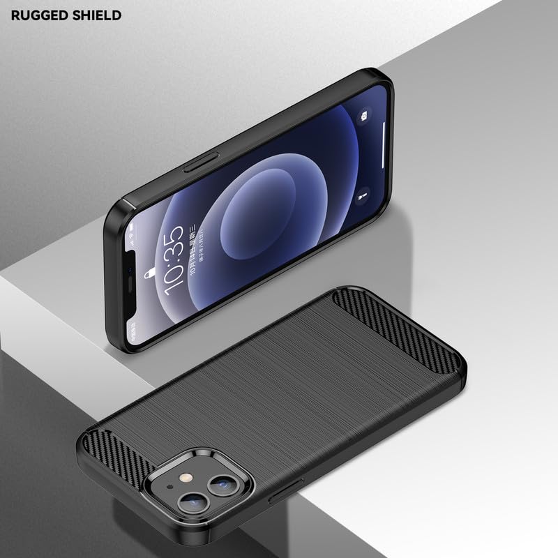 Image of Basic Case for iPhone 12 Mini (Carbon Fibre Black)