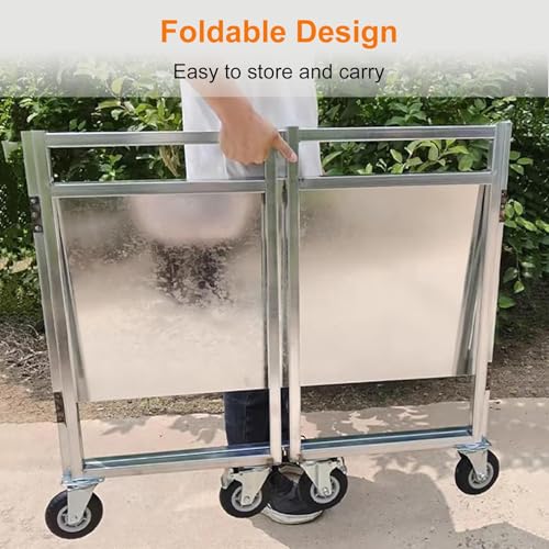 Carrito de alimentos portátil para uso al aire libre 7