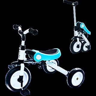 JIAYI Foldable Bicycle Kids' Bikes Child Tricycle Trolley 2-6 Years Old Bicycle