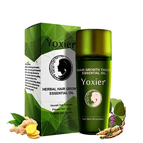 Hair Growth Oils,SUNSENT Ginger Hair Growth Serum, Herbal Hair Growth Oil, Best Nourishing Hair Loss Prevention Treatment
