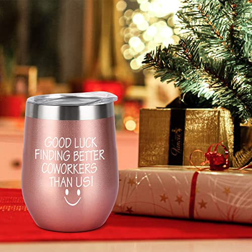 Going Away Gift for Coworker Leaving Gifts for Women-Good Luck Finding Better Colleagues Than US 12 Oz Office Tumbler Gifts - Image 4