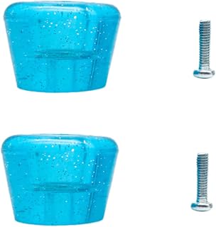 Toddmomy 1 Set Roller Skate Brake Head Interior Accessories Brake Tool Roller Skate Accessories Roller Skates Stops Skate Stoppers Plug Multipurpose Tool Metal Blue Roller Skates Stopper