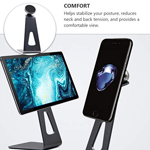 ULTECHNOVO Suporte para Telefone Celular de Mesa Suporte AjustÃ¡vel para Smartphones de Mesa para Es
