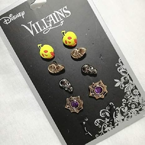 Amazon Co Jp 海外限定 ヴィランズ ピアス アースラ マレフィセント エビルクイーン Hot Topic ジュエリー Amazon Co Jp 海外限定 ヴィランズ ピアス アースラ マレフィセント エビルクイーン Hot Topic ジュエリー