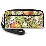 ペンケース 鉛筆ケース PU革 大容量 りんご アップル 筆箱 高校生 おしゃれ 化粧ポーチ 収納 小物入れ 中学生 小学生 男子 女子 かわいい 人気 多機能 オフィス用 プレゼント用