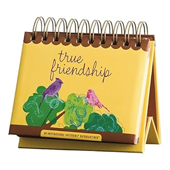 Spiral-bound True Friendship: An Inspirattional DaySpring DayBrightener - Perpetual Calendar Book