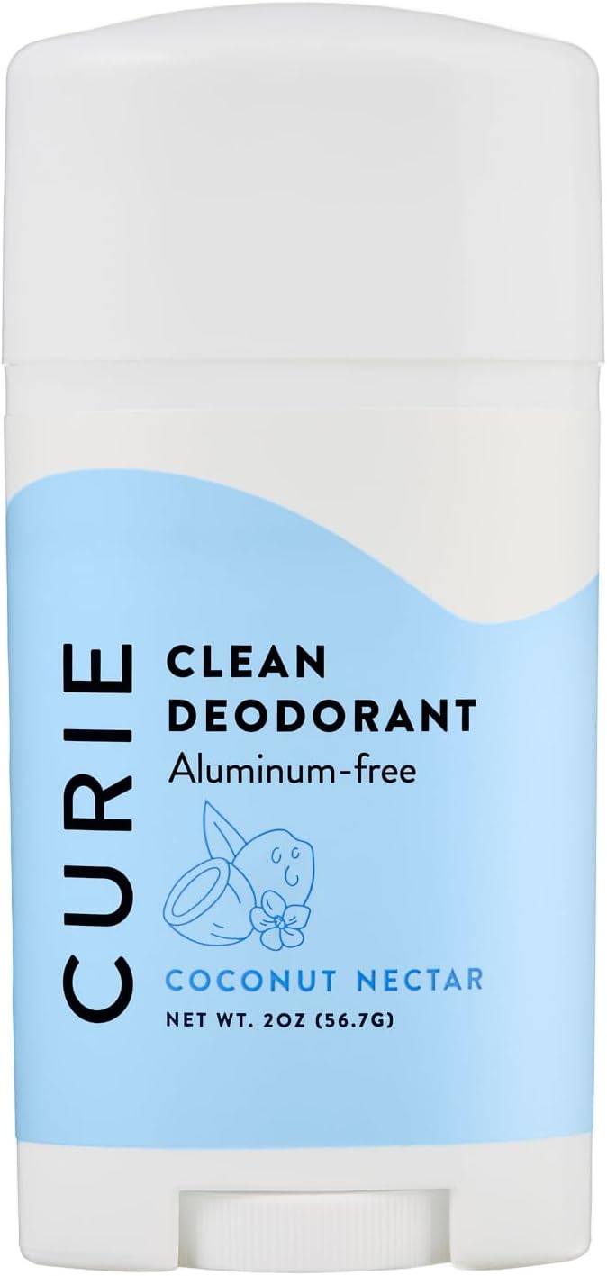 Aluminum Free Deodorant - Coconut Nectar 2oz Stick -Natural Deodorant, Paraben Free, Cruelty Free, Non-Toxic