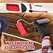 Wood Glue Applicator, Glue Applicator Roller with Glues Tray, Silicone Gluee Kit, Reusable Glues Tool Include Brush and Spreader, Spreading Adhesive Efficiently, for Intricate Handwork