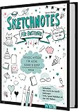 Sketchnotes für Einsteiger: Visuelle Notizen für Alltag, Schule und Beruf. Symbol-Bibliothek mit über 600 Motiven
