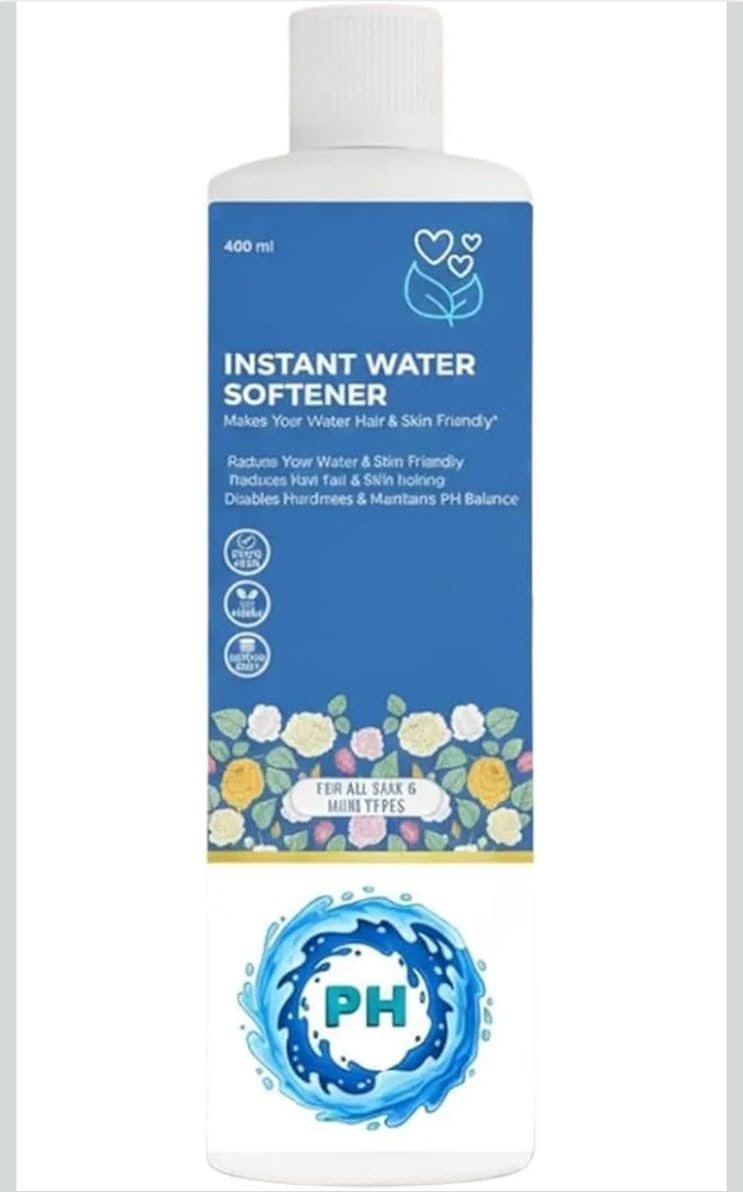 Instant Water Softener, 400 ml, Reduces Hard Water, Maintains pH Balance, for All Hair and Skin Types-image-11