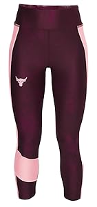 Under Armour Girls HeatGear Armour Ankle Crop Leggings